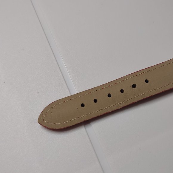 Cat And Crown Analog Watch With Red Band - Picture 13 of 16